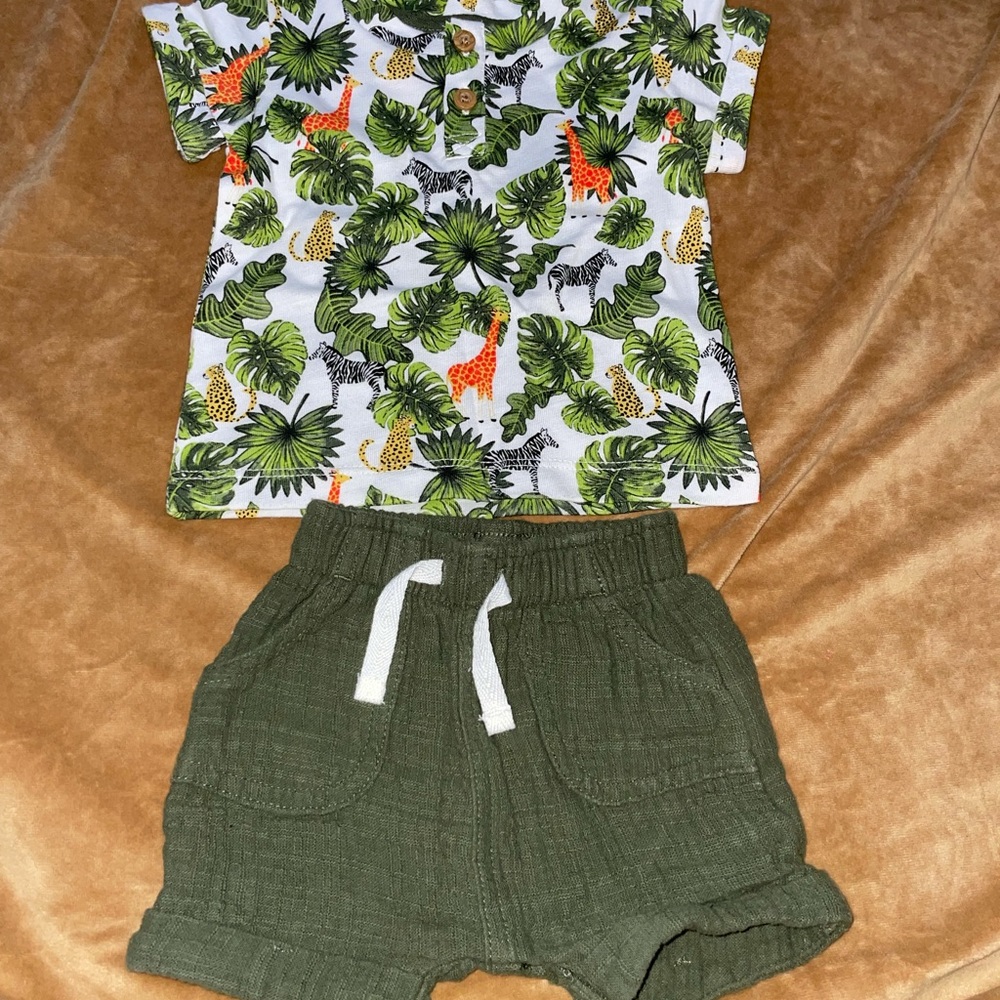 Two piece summer outfit